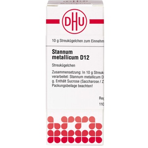 STANNUM METALLICUM D 12 Globuli Produktbild
