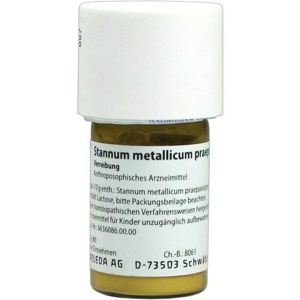 STANNUM METALLICUM praeparatum D 12 Trituration Produktbild