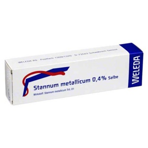 Stannum metallicum Salbe 0,4%, 70 g Salbe Produktbild