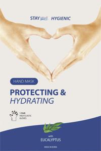 Stay Well Protecting & Hydrating Hand Mask Eucalyptus produkt bild