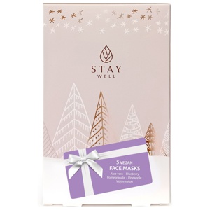 Stay Well Vegan Face Masks Set of 5 5 pcs produkt bild