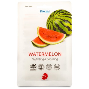 StayWell Vegan Sheet Mask 1 stk Watermelon produktbillede