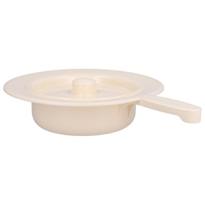 STECHBECKEN Kunststoff 31 cm m.Deckel u.Griff cre. Produktbild