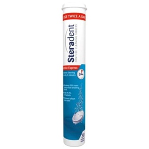 Steradent Active Plus Tabletter 30 stk. produktbillede