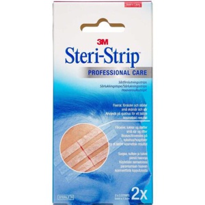3M Steri-Strip 6mm x 75mm Brun produktbillede