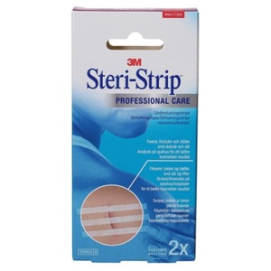 Steri-Strip Sårlukningsstrips - 6 x 7,5 cm - 6 stk produktbillede