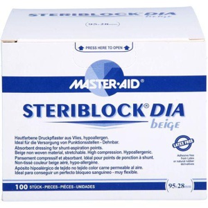 STERIBLOCK DIA 28x95 mm Kompressionspfl.ster.beige Produktbild