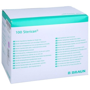 Sterican Kanülen Luer-Lok 0,55x25 mm Größe 17 lila, 100 St Kanüle Produktbild
