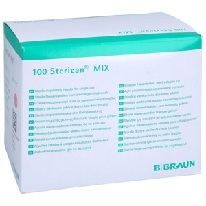 Sterican Mix 18G 40MM Stumpf 100 St Kanüle Produktbild