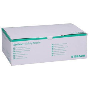 STERICAN Safety Kanülen 23 Gx1 0,6x25 mm EU Produktbild