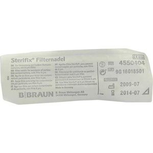 STERIFIX Filternadel m.intergriertem Filter Produktbild