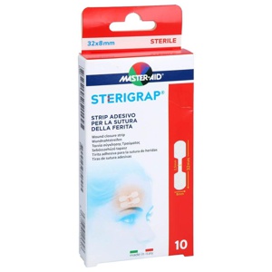 STERIGRAP Wundnahtstreifen 8x32 mm Knochenform Produktbild