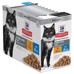 Sterilised Cat Mature Adult våtfoder med kyckling och havsfisk - 12 x 85 g produkt bild