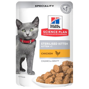 Sterilised Kitten Våtfoder med Kyckling - 12 x 85 g produkt bild