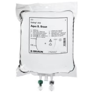 Sterilt vann B. Braun skyllevæske i Ecobag 10x1000 ml produktbilde
