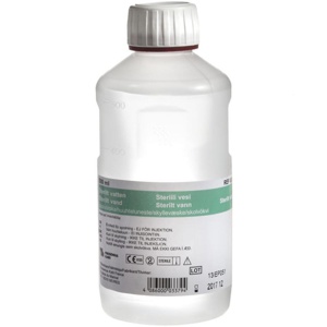 Sterilt vann Fresenius Kabi Skyllevæske helleflaske 500ml produktbilde