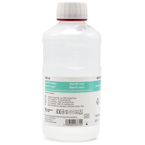 Sterilt Vatten spolvätska Fresenius Kabi, 500 ml produkt bild