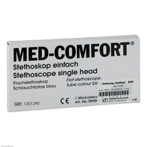 STETHOSKOP Flachkopf blau Produktbild