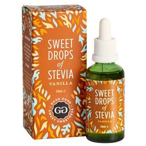 Stevia Dråber vanilje 50 ml produktbillede