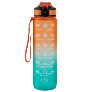 Sthlm Hydra Bottle Orange & Turkos 1 liter produkt bild