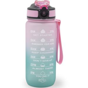 Sthlm Hydra Bottle Shiny Light Pink/Shiny Turqoise 700 ml produkt bild