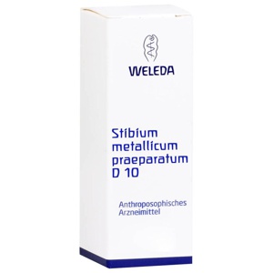 Stibium metallicum praeparatum D 10 Trituration, 20 g Trituration Produktbild