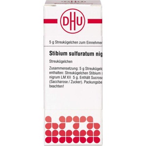 STIBIUM SULFURATUM NIGRUM LM XII Globuli Produktbild