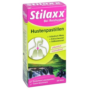 STILAXX Hustenpastillen Isländisch Moos Produktbild