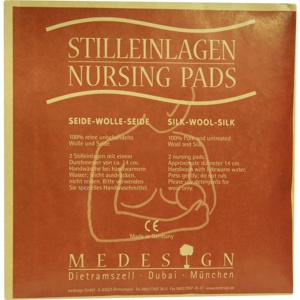 Stilleinlagen Seide / Wolle / Se, 2 St n.v. Produktbild