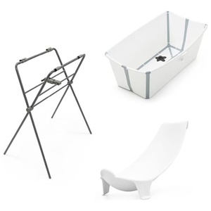 Stokke Flexi Bath badbalja vit/grå produkt bild