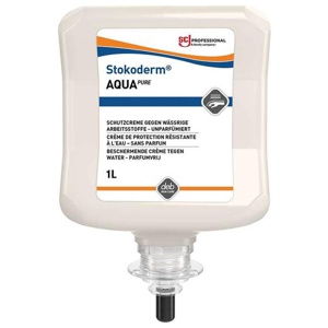 Stokoderm Aqua Pure Hautschutz Creme, 1000 ml Creme Produktbild