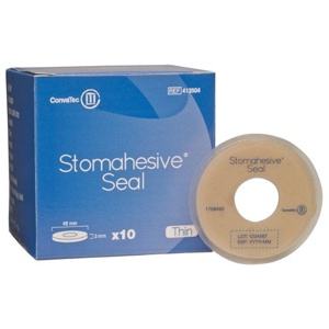 Stomahesive Seal, hudskyddringar, tunn, diameter 48 mm 10 st produkt bild