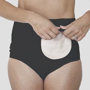 Stomifix svart fixeringsgördel M/L 3 st produkt bild