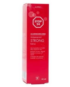 Stop 24 Strong antiperspirant roll-on 45 ml produktbilde