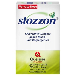 STOZZON Chlorophyll überzogene Tabletten Produktbild