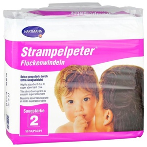 STRAMPELPETER Flockenwindeln Saugstärke 2 Produktbild