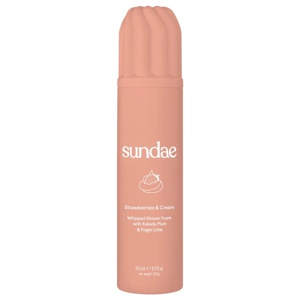 Strawberries & Cream Foaming Body Wash 265 ml produkt bild