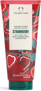 Strawberry Shower Scrub 200 ml produkt bild