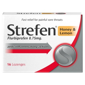 Strefen Lozenges Honey & Lemon Pack of 16 product image
