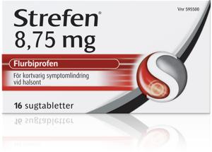 Strefen, sugtablett 8,75 mg, 1 X 16 st produkt bild