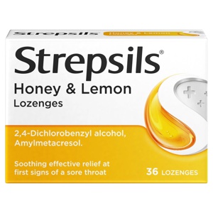 Strepsils Honey & Lemon Lozenges product image