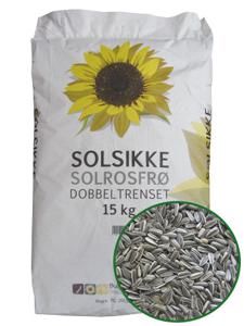Strimmigt Solrosfrö för Vilda Fåglar - 15 kg produkt bild