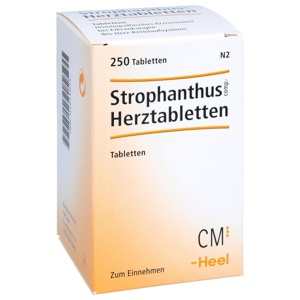STROPHANTHUS COMP.Herztabletten Produktbild