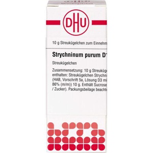 STRYCHNINUM PURUM D 12 Globuli Produktbild
