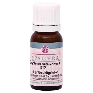 STRYCHNOS nux vomica D 12 Globuli Produktbild
