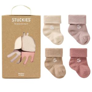 Stuckies Strumpor för nyfödd Blossom 4-pack produkt bild