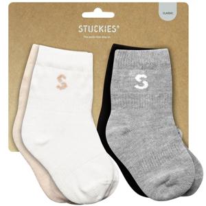 STUCKIES Strumpor i bomull Classic 10/15 Utan Anti-Slip 4-pack produkt bild