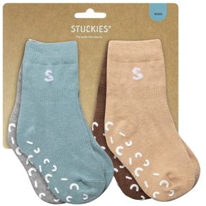 STUCKIES Strumpor i bomull River 4-pack 19/21 produkt bild