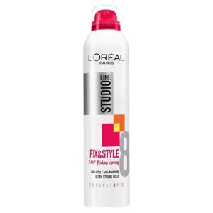 Studio Line Fix & Style 24H Ultra Strong Fixing Spray 250ml produkt bild