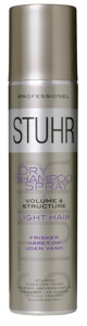 Stuhr Styling Dry Shampoo Spray Light Hair 250 ml produktbillede